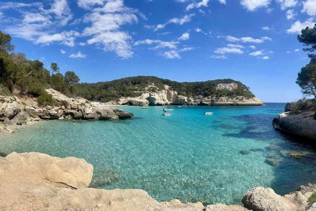 Pura Vida Apartamento Con Piscina Cala'N Blanes  ภายนอก รูปภาพ