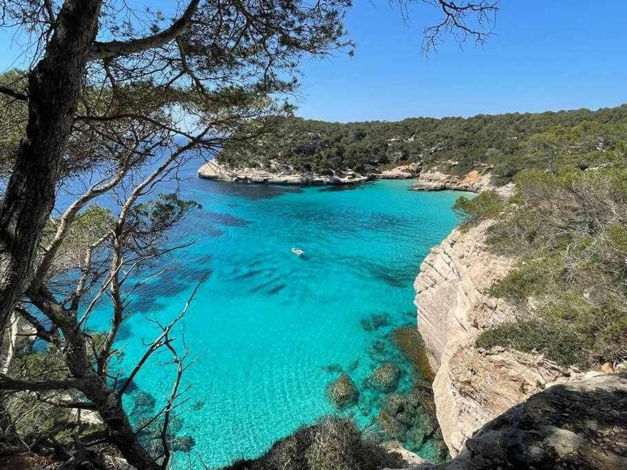 Pura Vida Apartamento Con Piscina Cala'N Blanes  ภายนอก รูปภาพ