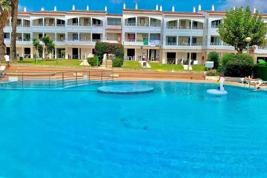 Pura Vida Apartamento Con Piscina Cala'N Blanes  ภายนอก รูปภาพ